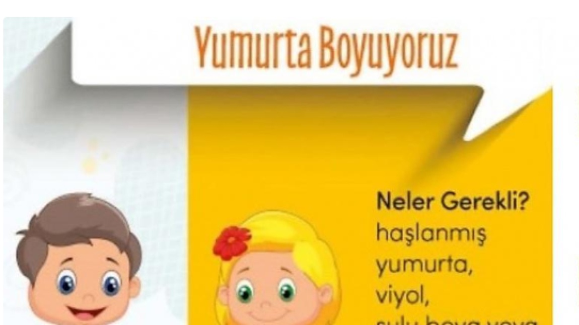 YUMURTA BOYUYORUZ